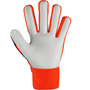 reusch Attrakt Solid Finger Support Youth Goalkeeper Gloves Orange Blue