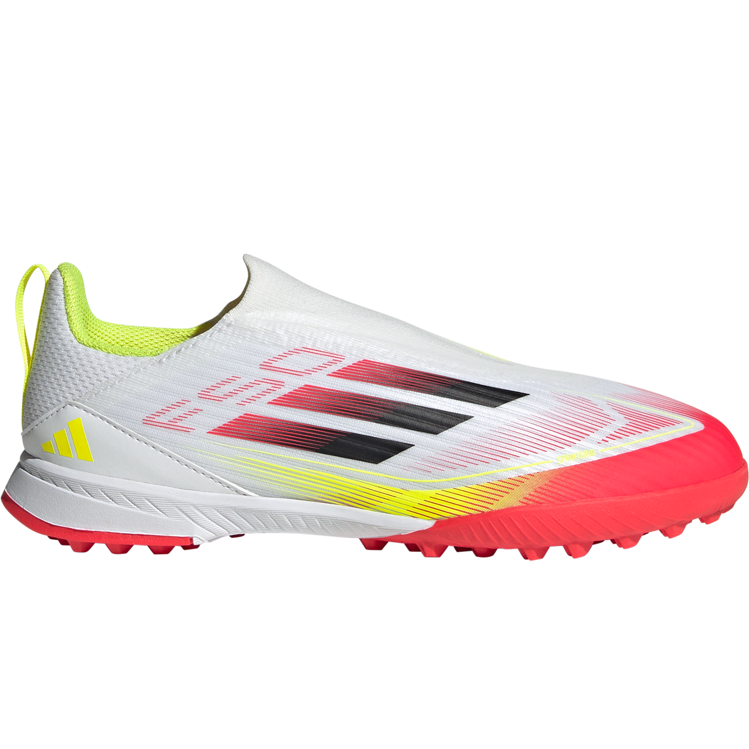 adidas Youth F50 League Laceless Turf - Pack Pure Victory