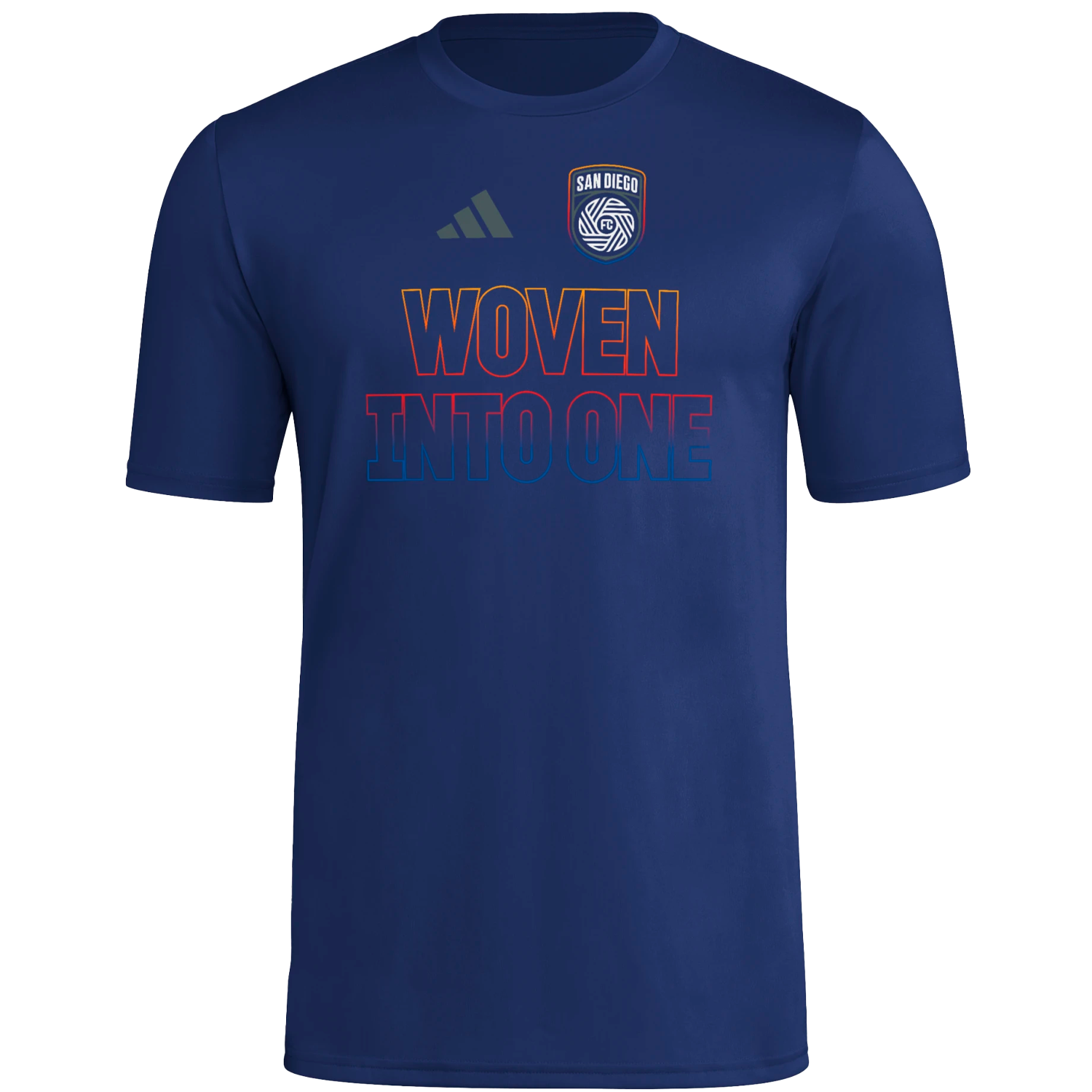 adidas San Diego FC Men's Short Sleeve Pregame Tee