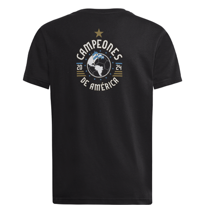 adidas Argentina Youth Copa America 2024 Champions Tee