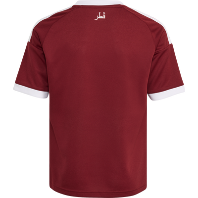 Adidas Youth Qatar Home 2026 Stadium Jersey