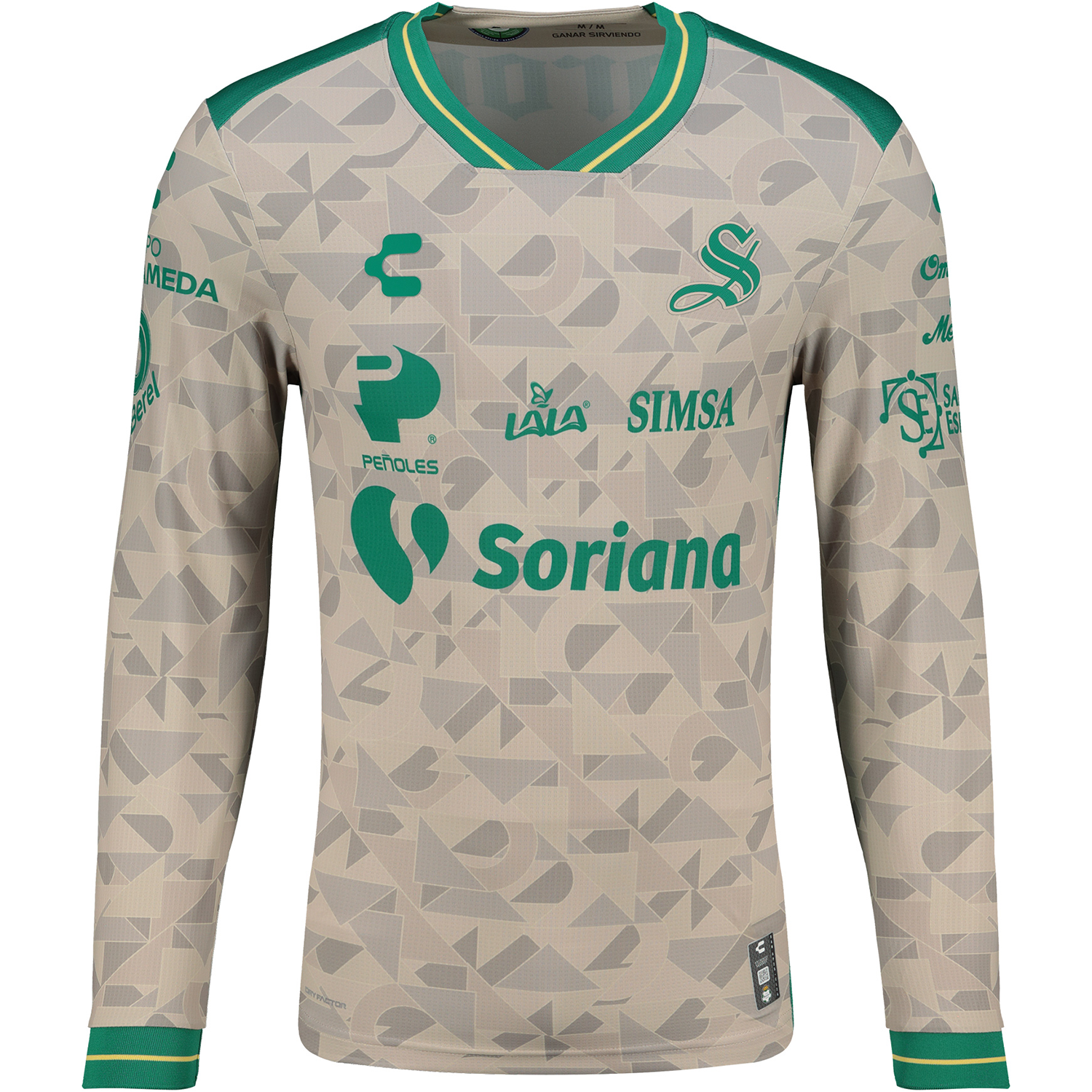 charly Santos 2025 26 Men’s Away Long Sleeve Jersey