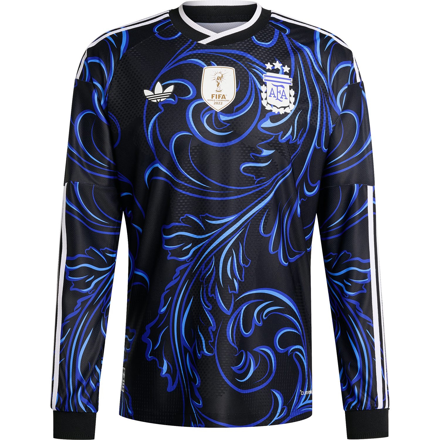adidas Men's Argentina Away 2026 Authentic Long Sleeve Jersey