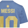 Camiseta azul juvenil adidas Argentina Messi #10