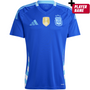 Camiseta adidas de visitante para hombre de Argentina 2024