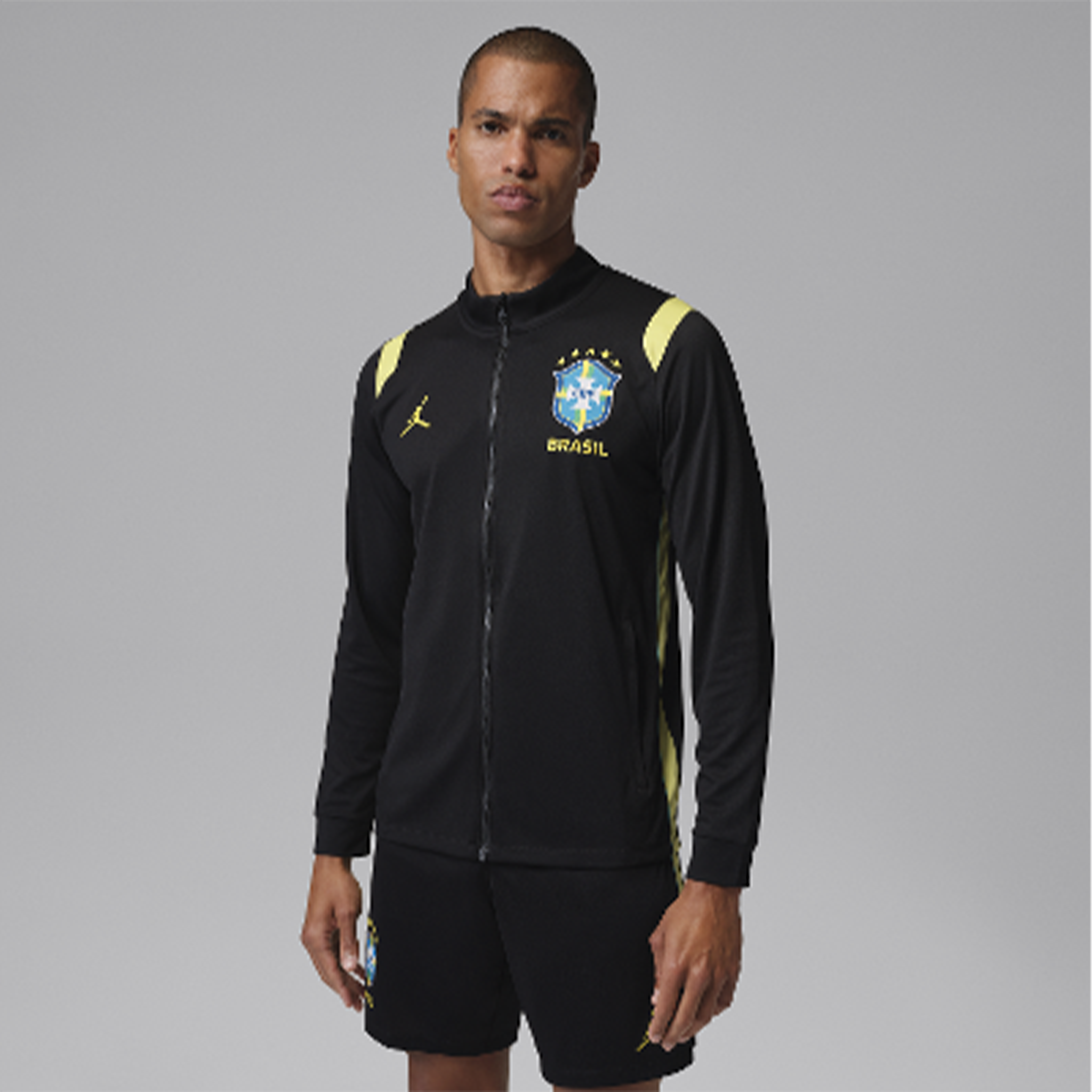 Nike Brasil Futebol x Jordan Academy Pro Men's Track Jacket