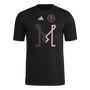 Camiseta de manga corta adidas Inter Miami CF para hombre antes del partido