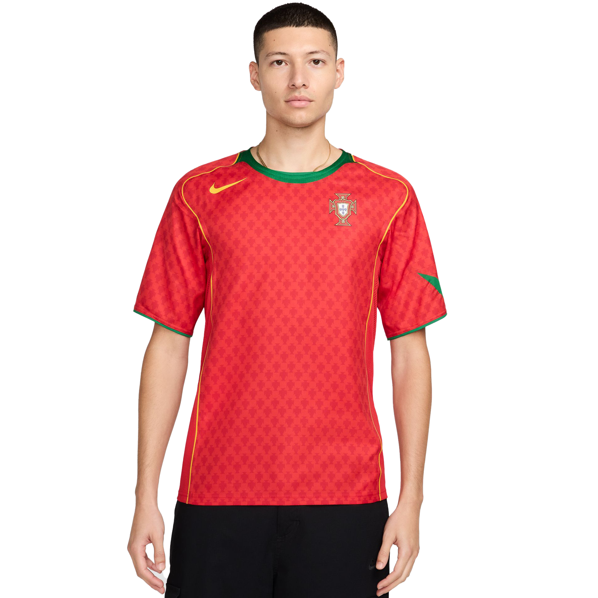 Camiseta Nike Portugal Total 90 reedición 2004 para hombre
