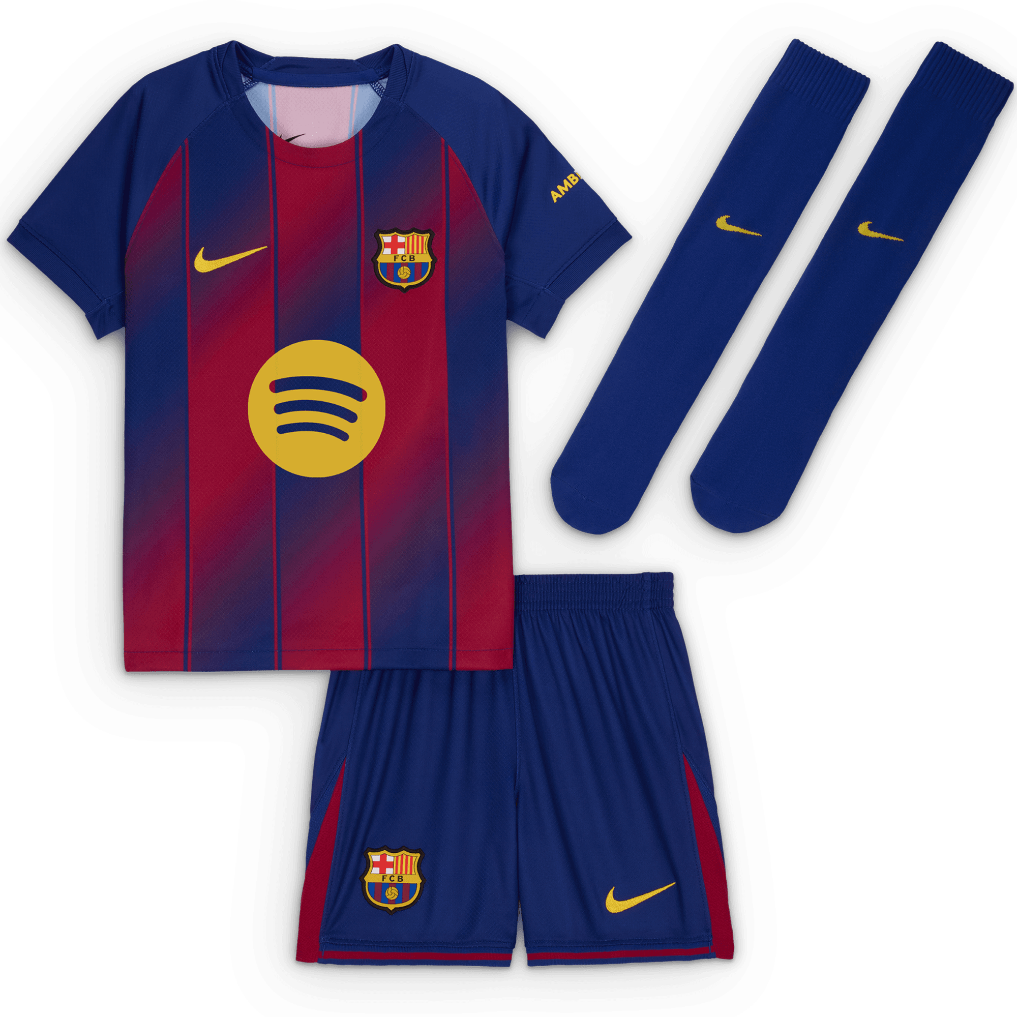 nike FC Barcelona 2025 26 Home Toddler Kit