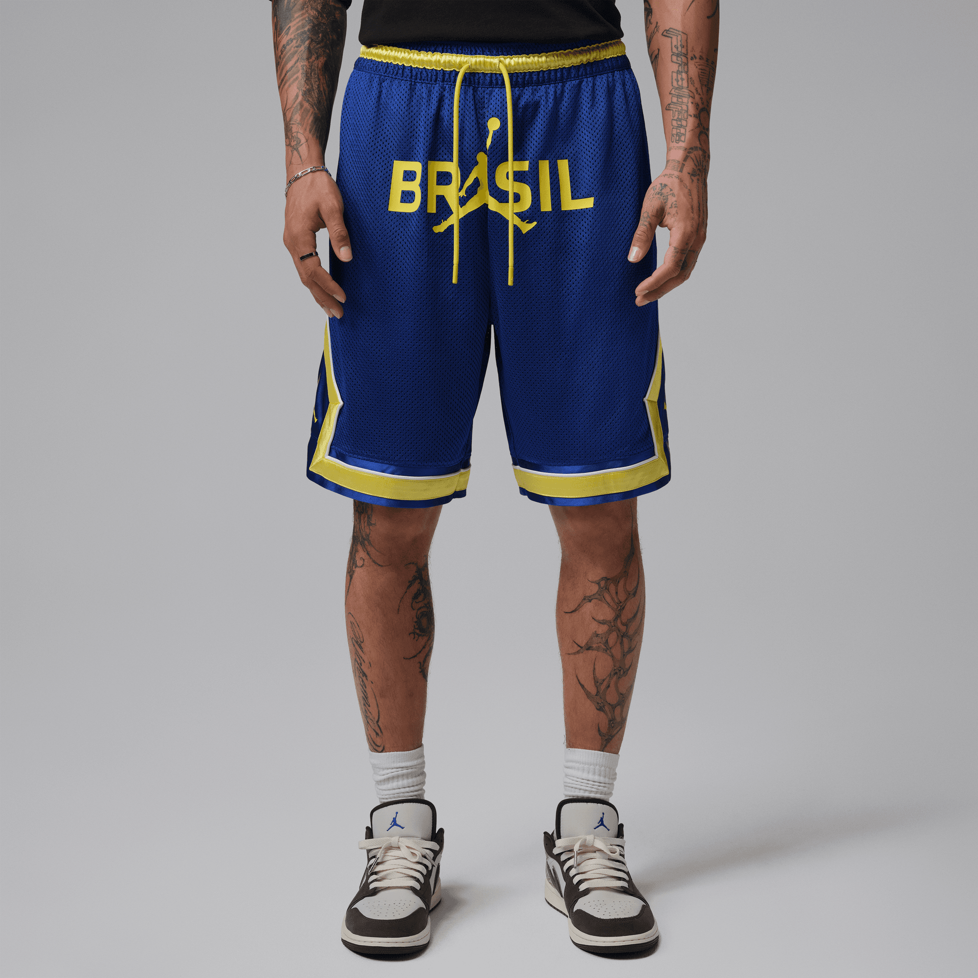 Nike Men's Brazil Jordan Mesh Shorts