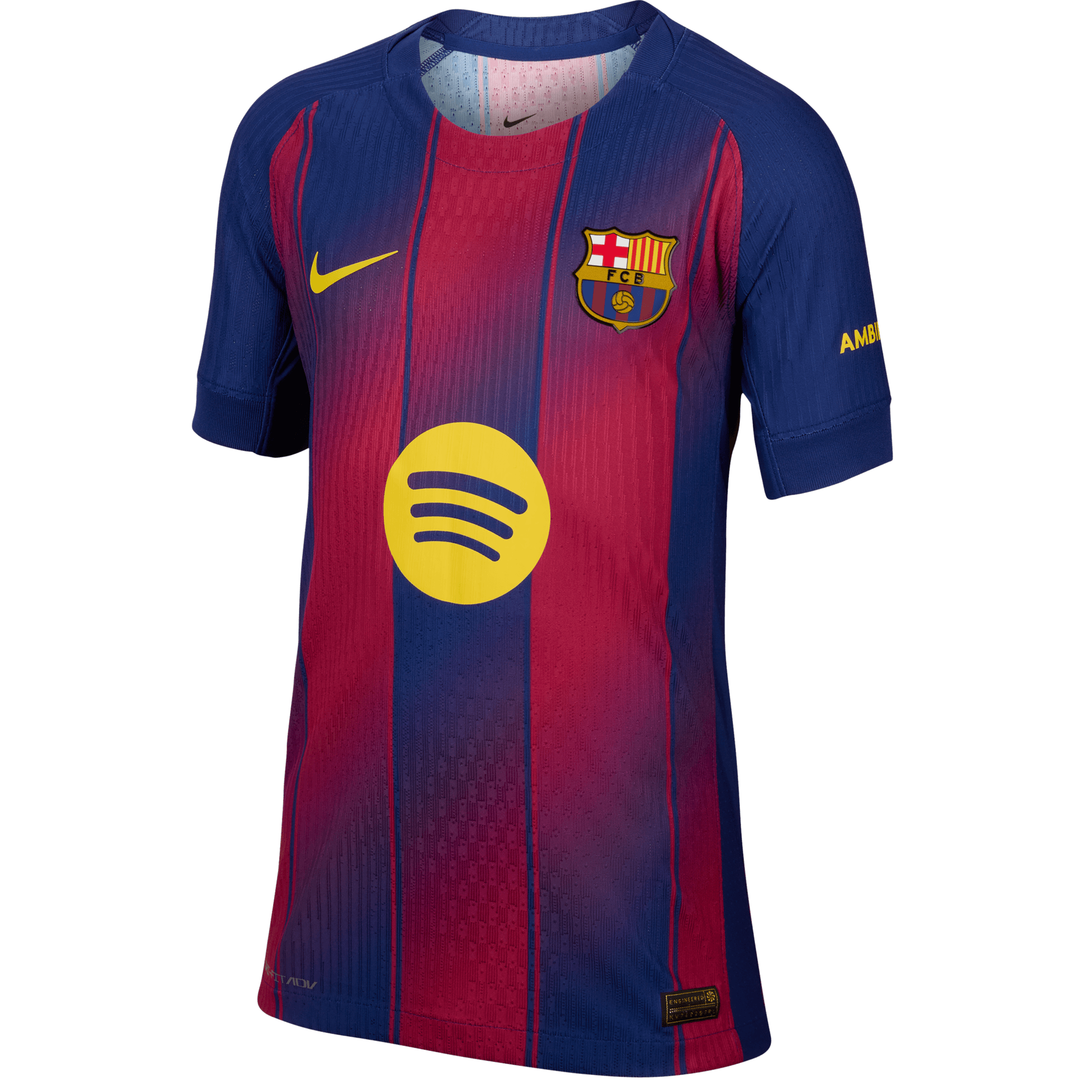 nike FC Barcelona 2025 26 Youth Home Authentic Match Jersey