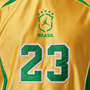 Nike Men's Brazil Jordan Goalkeeper Top