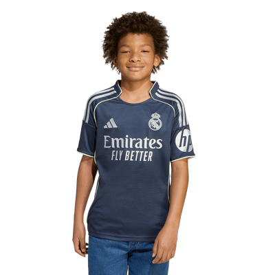adidas Real Madrid 2025-26 Youth Away Stadium Jersey