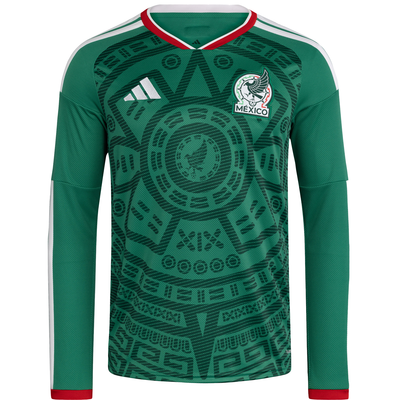 adidas Mexico 2026 Men’s Home Stadium Long Sleeve Jersey