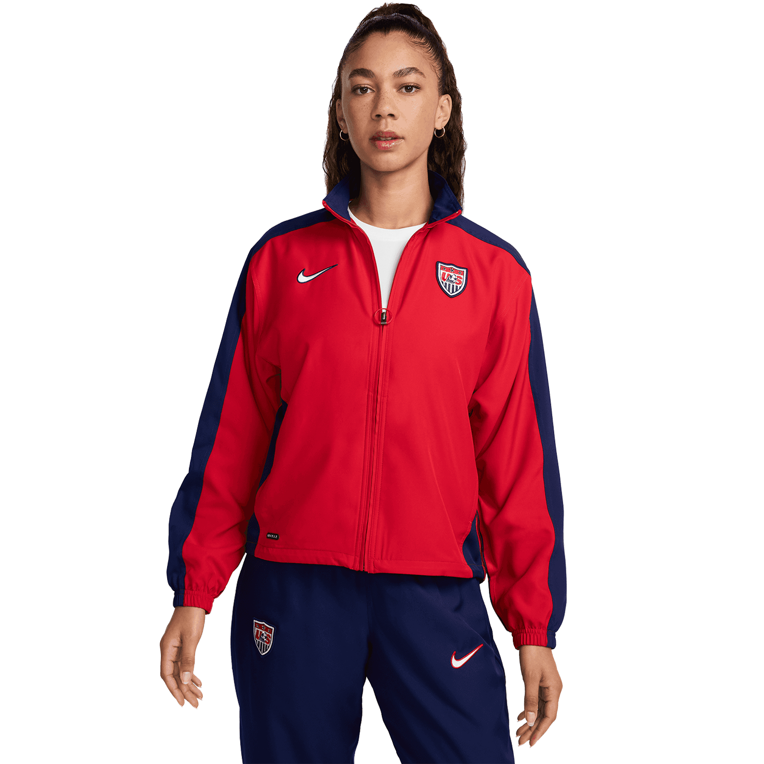 Chaqueta deportiva Nike USWNT reedición de la Copa Mundial de 1999 para mujer