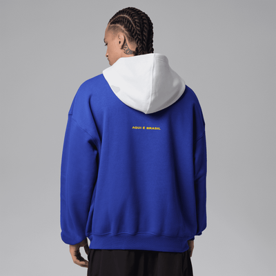 Nike Men's Brazil Jordan Brooklyn Pullover Hoodie