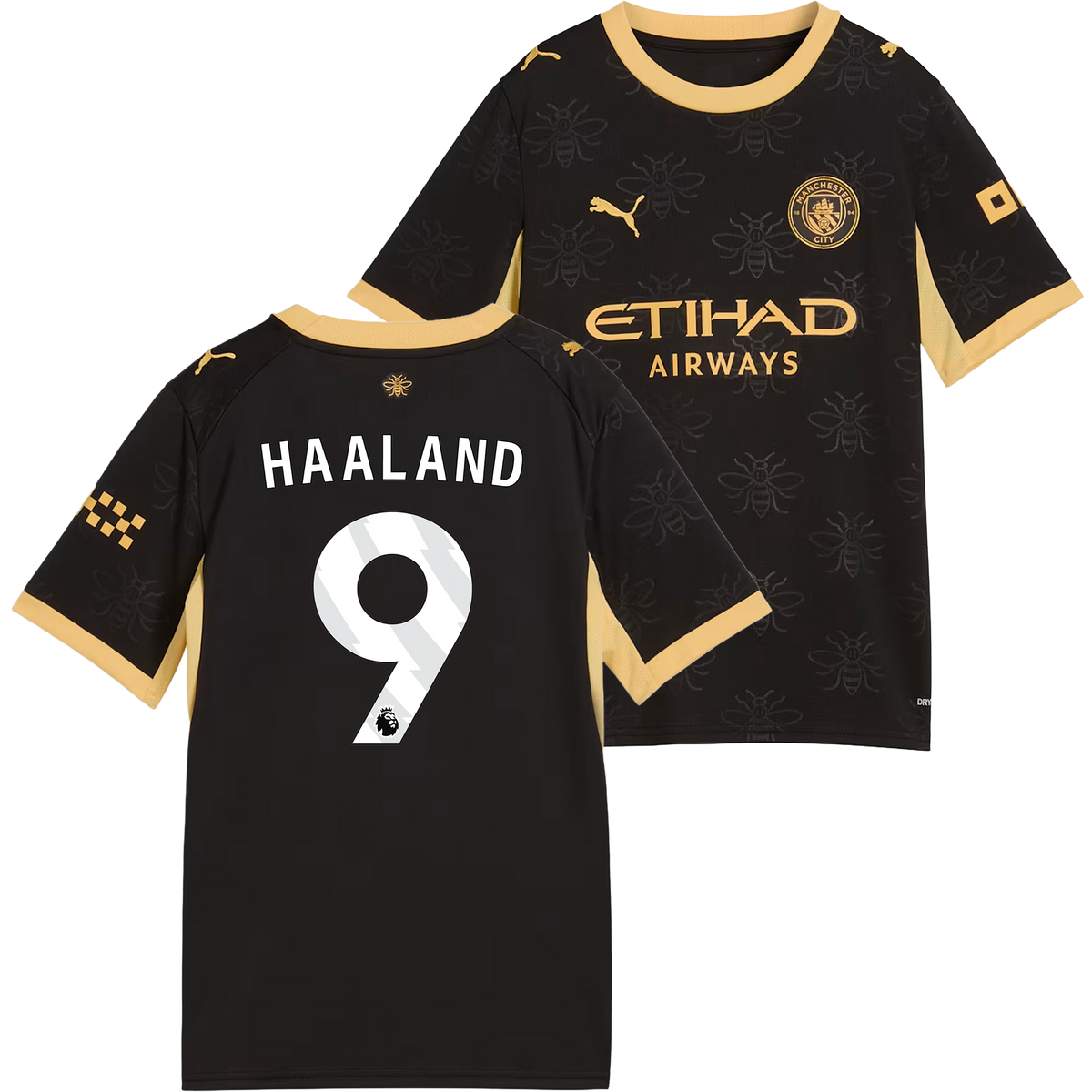 Puma Manchester City 26/27 Youth Haaland Away Stadium Jersey