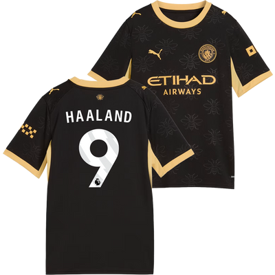 Puma Manchester City 26/27 Youth Haaland Away Stadium Jersey
