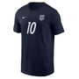 Nike Men's USMNT Christian Pulisic #10 Short Sleeve Tee