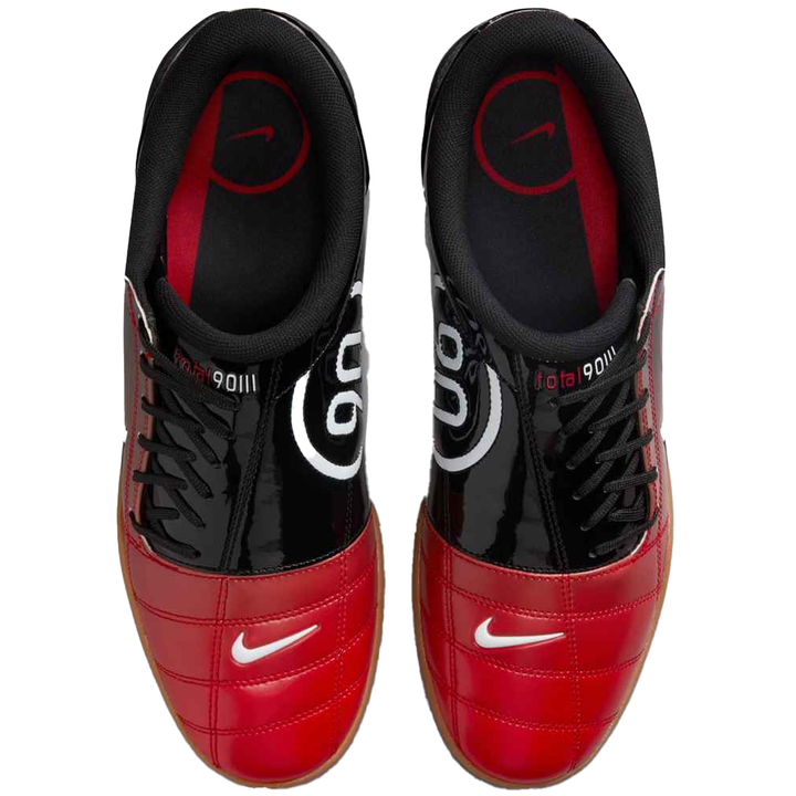 nike Total 90 Indoor Shoes T90 Collection Black White University Red