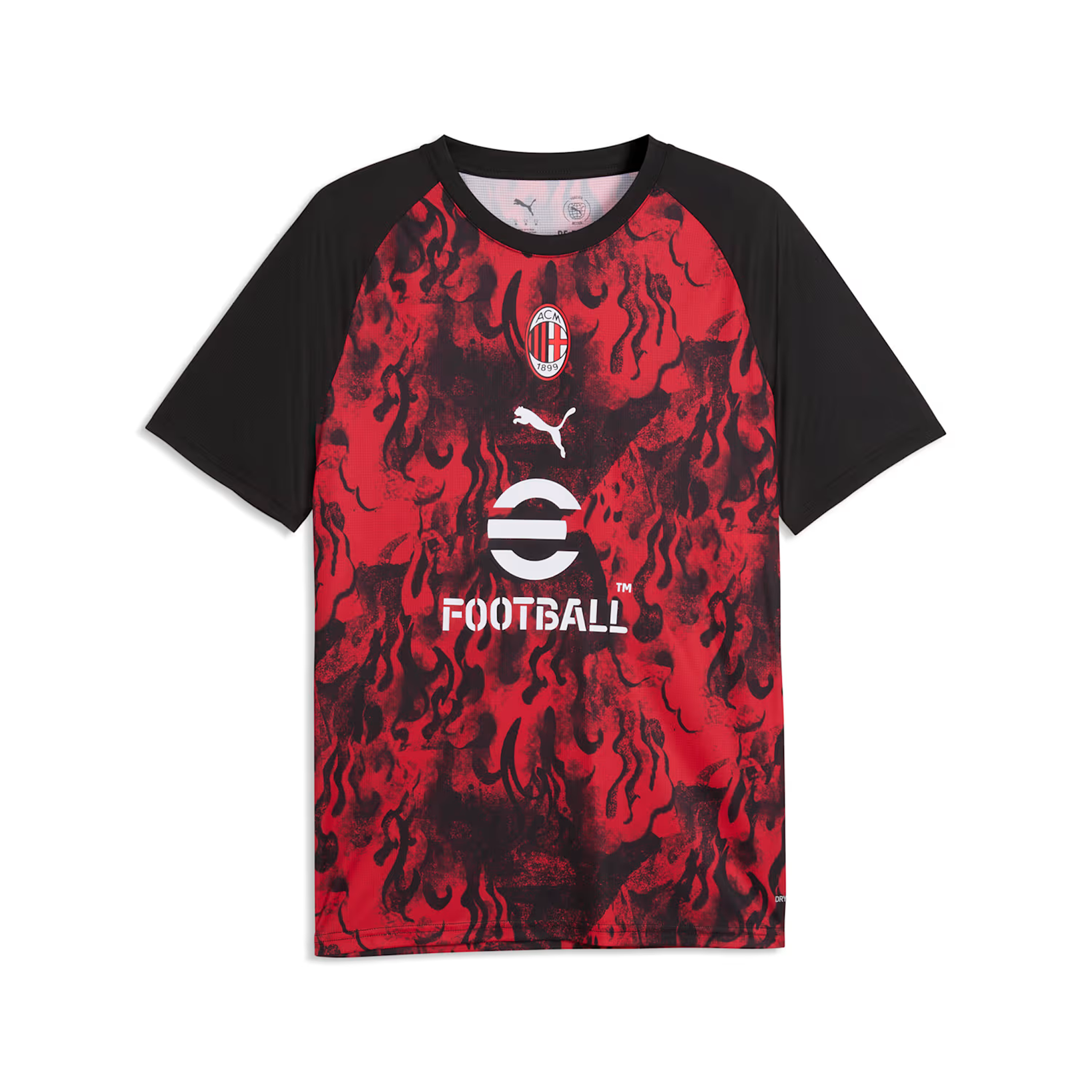 Camiseta de calentamiento Puma AC Milan 2025-26
