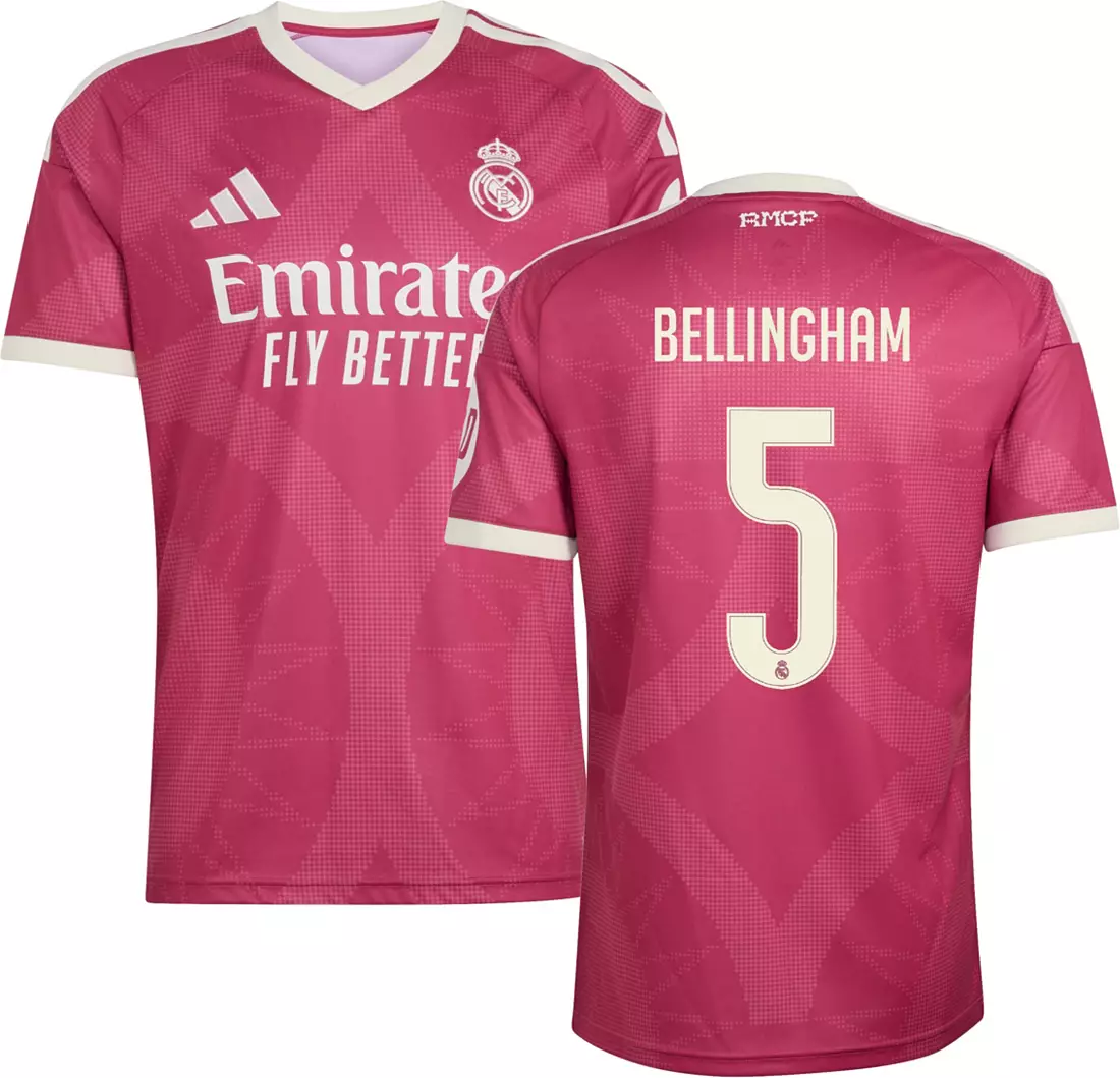 adidas Real Madrid 26/27 Men’s Bellingham 3rd Stadium Jersey