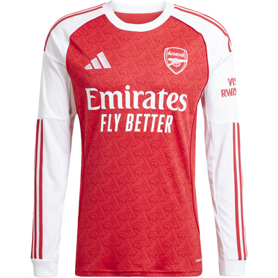 adidas Arsenal 2025 26 Men’s Long Sleeve Home Stadium Jersey