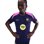 Nike FC Barcelona Dri-FIT Men's Strike Short Sleeve Pre-Match Top