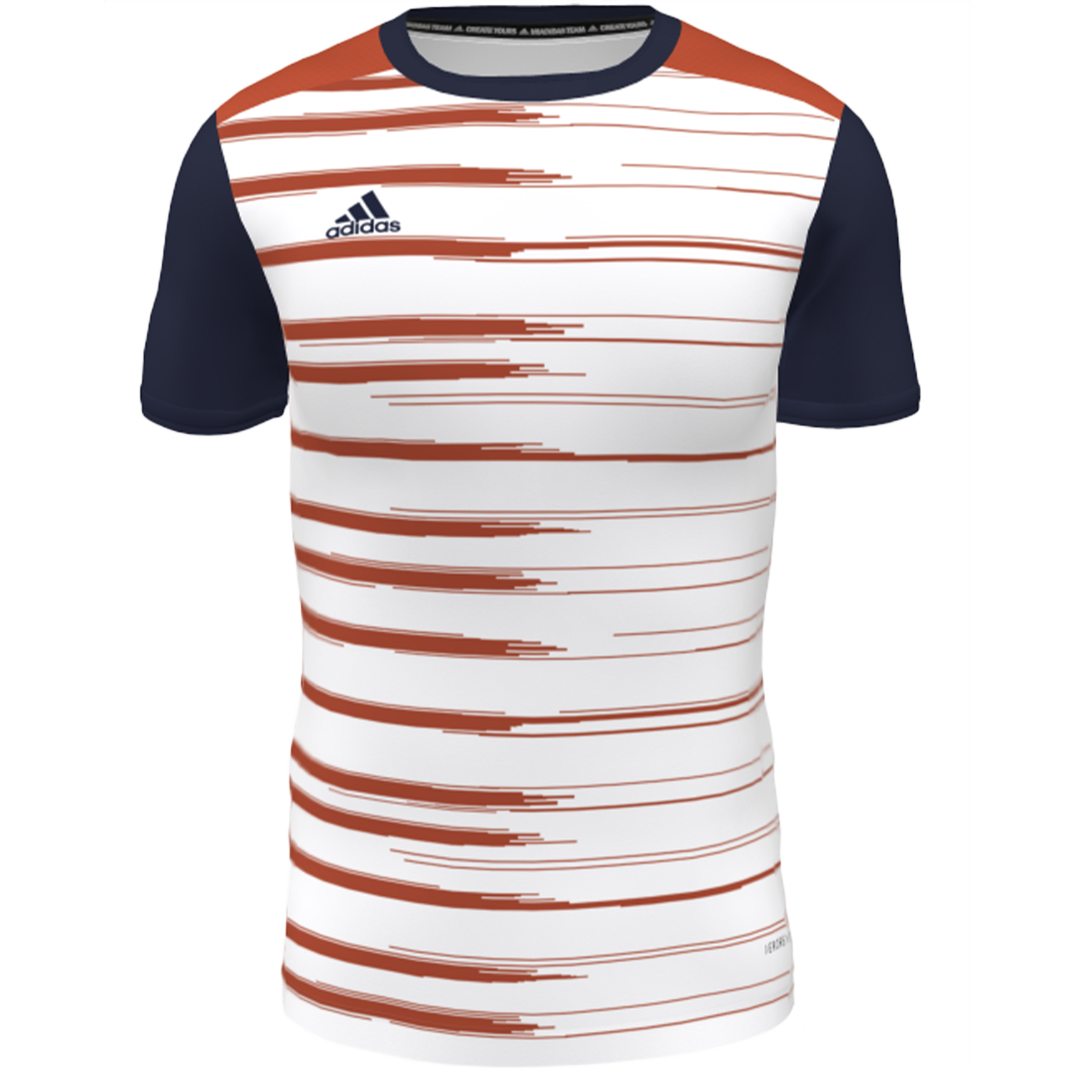 adidas Custom Micompetition 21 Jersey Navy Orange