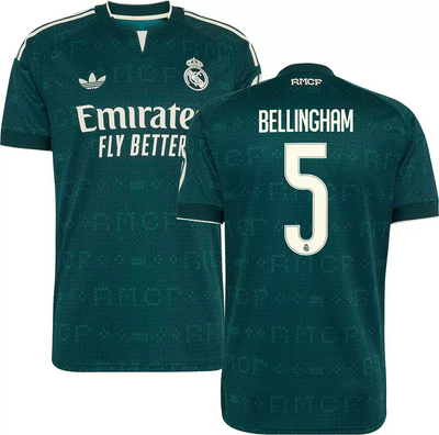 adidas Real Madrid 26/27 Men’s Bellingham Away Stadium Jersey