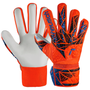 reusch Attrakt Solid Finger Support Youth Goalkeeper Gloves Orange Blue