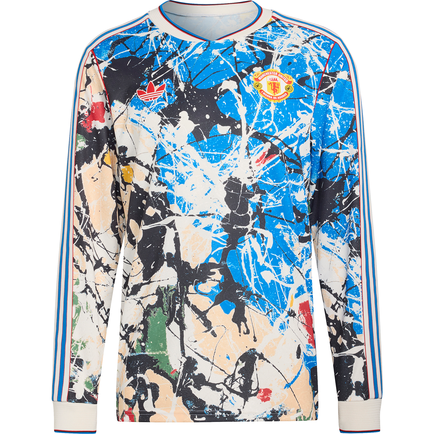 adidas Manchester United x Stone Roses Long Sleeve Jersey