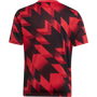 Camiseta adidas prepartido juvenil del Manchester United 2025-26