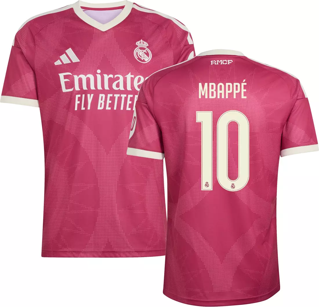 adidas Real Madrid 26/27 Men’s Mbappé 3rd Stadium Jersey