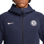 Sudadera con capucha y cremallera completa Nike Chelsea FC Tech Fleece para hombre