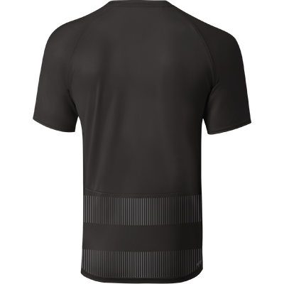 New Balance Custom Short Sleeve Hoop Jersey Black Grey