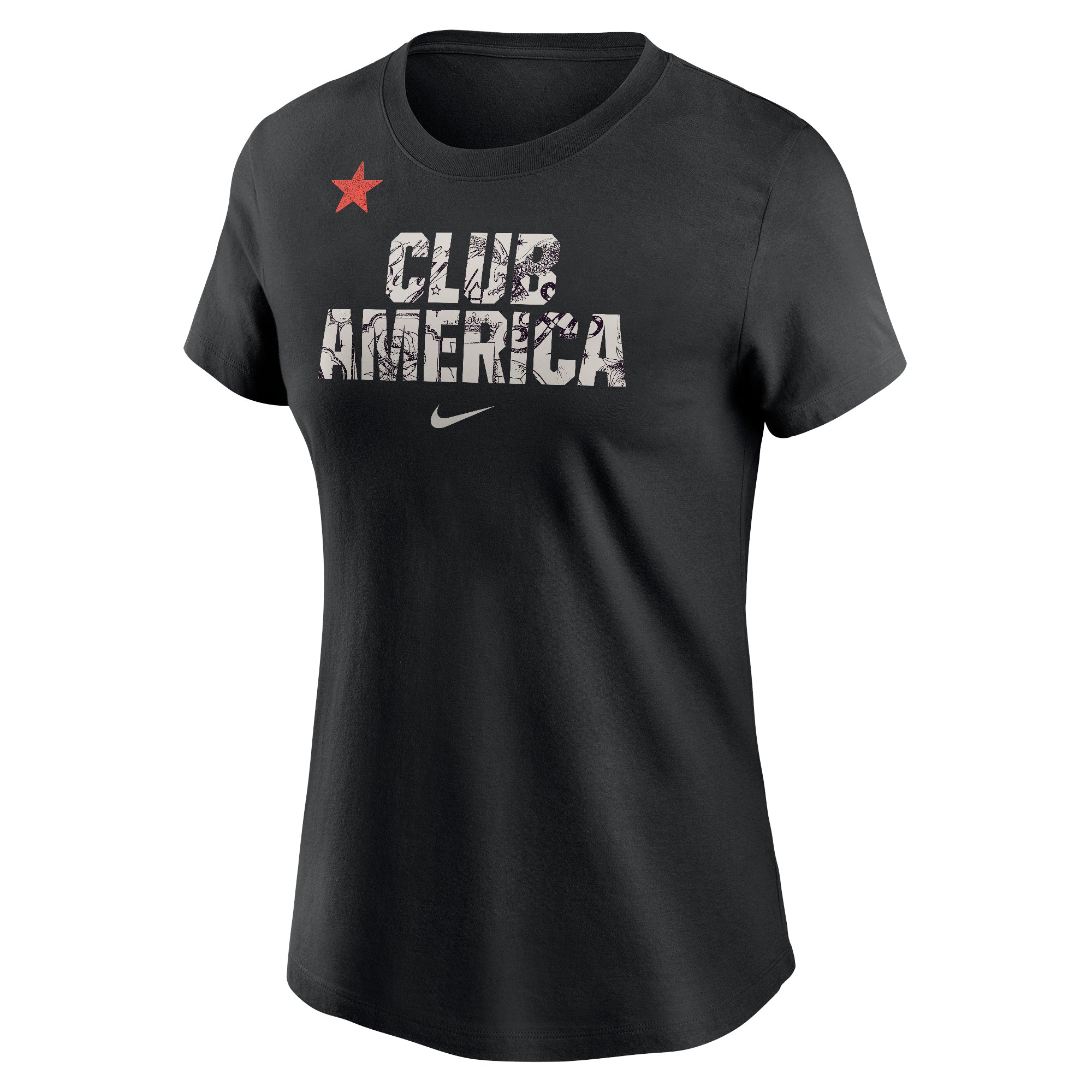 Camiseta de manga corta Nike Club America x California para mujer