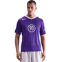 Camiseta Nike Total 90 Dri-FIT de manga corta morada para hombre