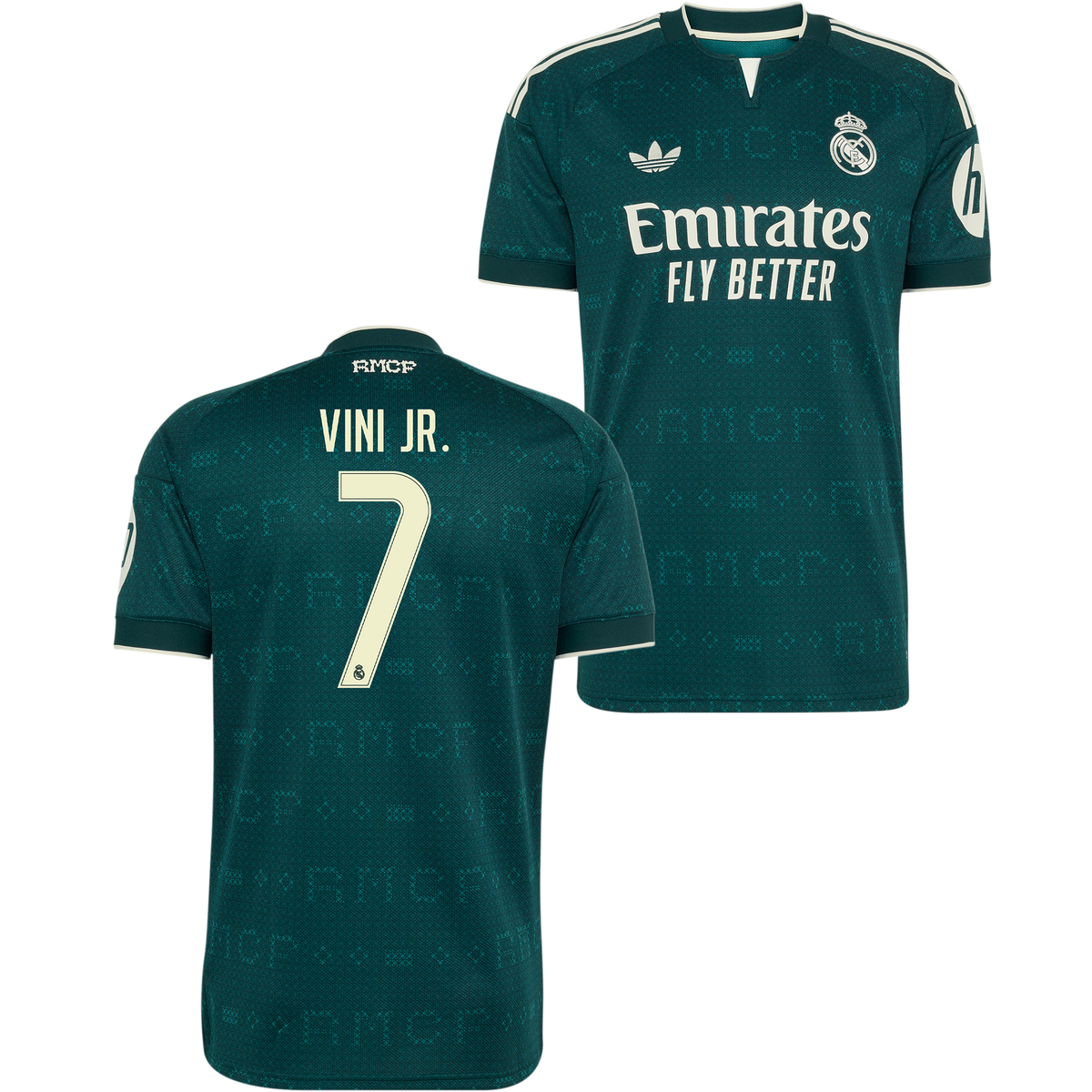 adidas Real Madrid 26/27 Men's Vini Jr. Away Stadium Jersey
