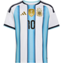 adidas Argentina 2026 Youth Lionel Messi Home Stadium Jersey