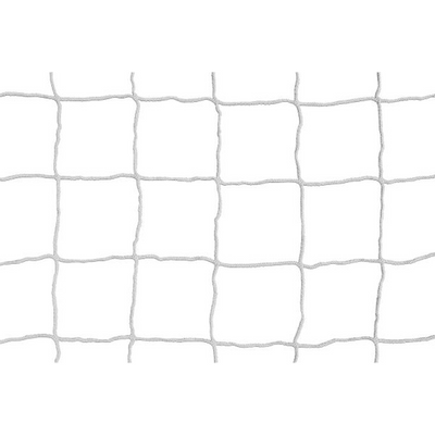 Red de portería Kwik Goal de 3 mm, 7 de alto x 21 de ancho x 3 de profundidad x 8 de fondo, blanca (cada una)