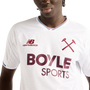 Camiseta de manga corta de visitante New Balance West Ham United 2026-27