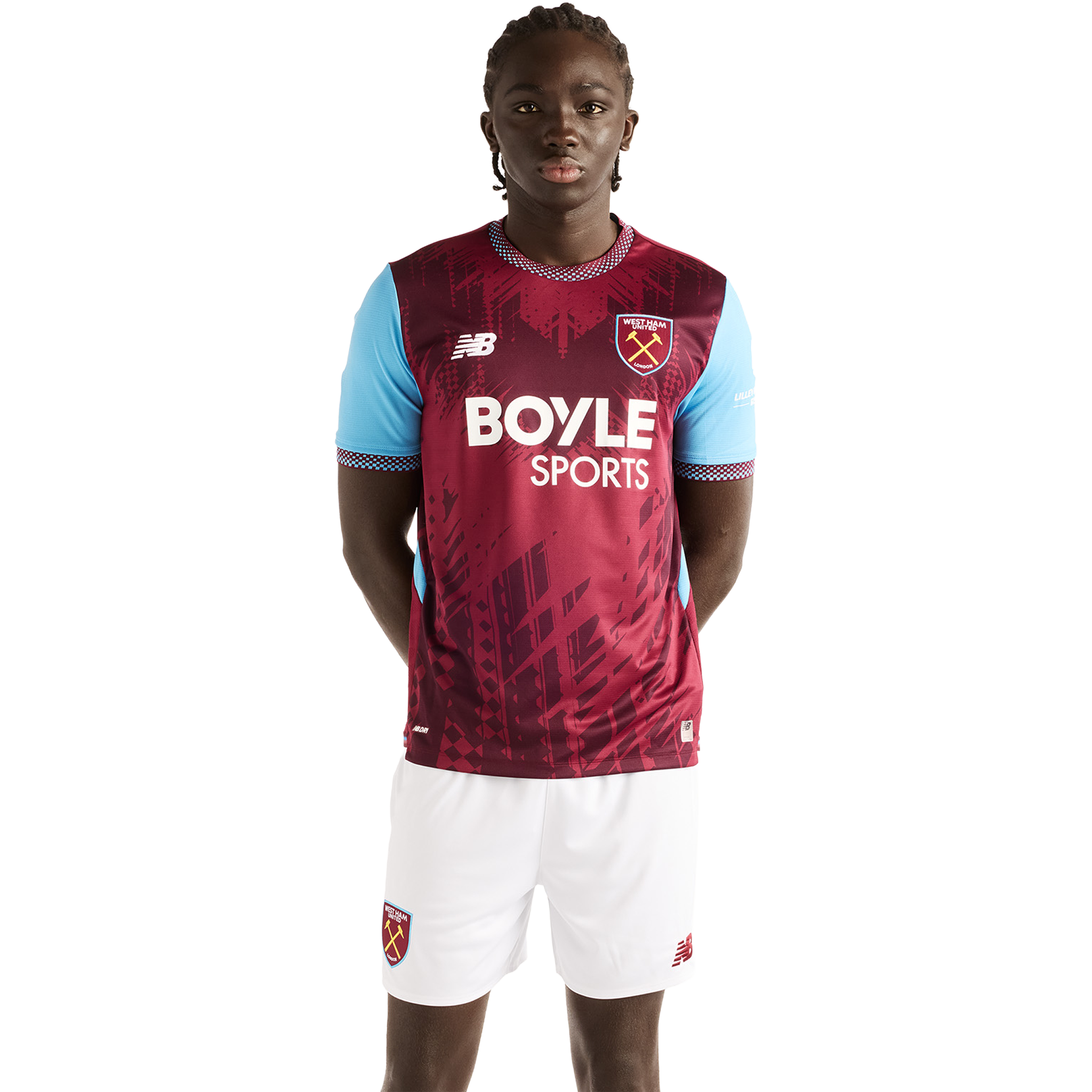 New Balance West Ham United 2026-27 Home Short Sleeve Jersey