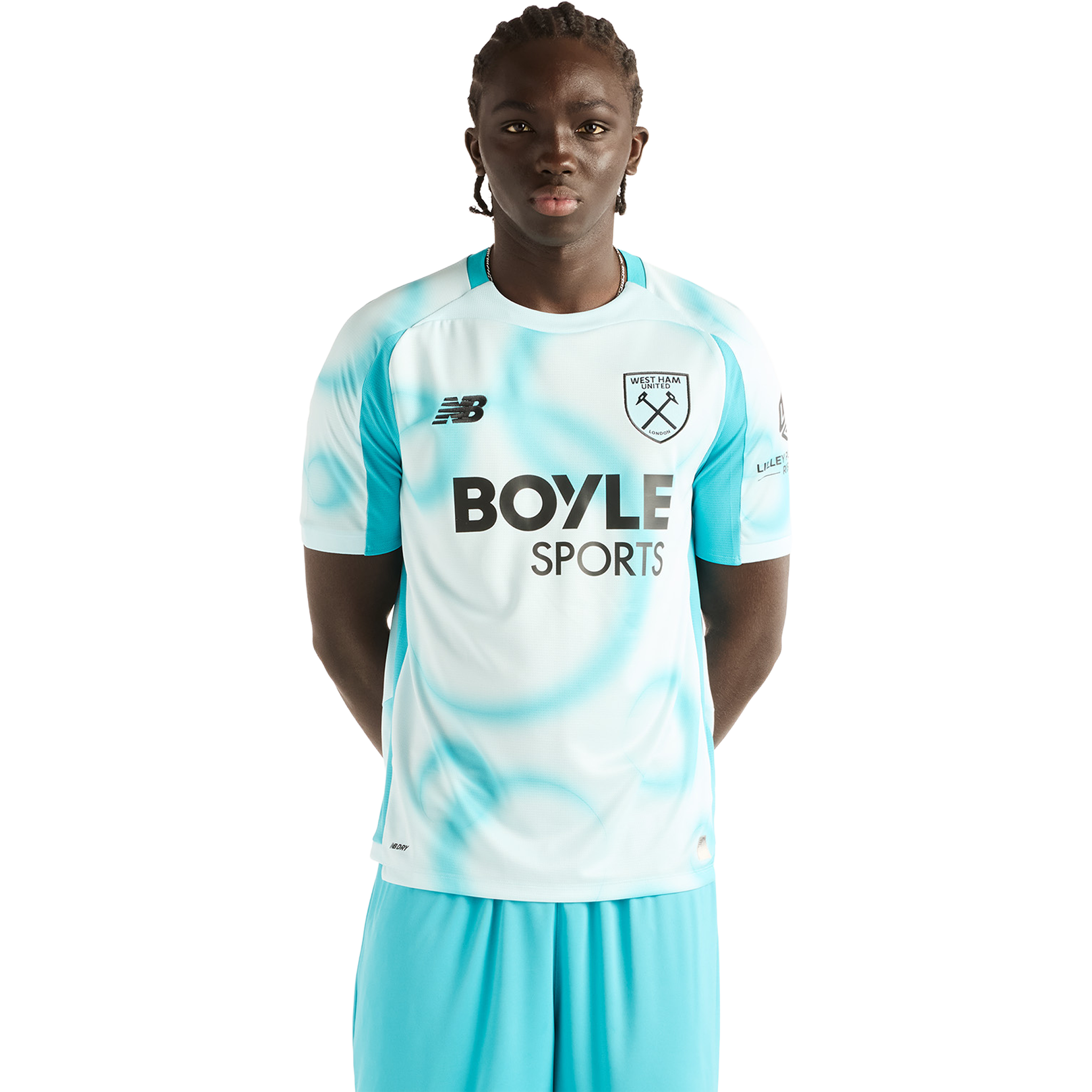 Camiseta de la tercera equipación de manga corta New Balance West Ham United 2026-27