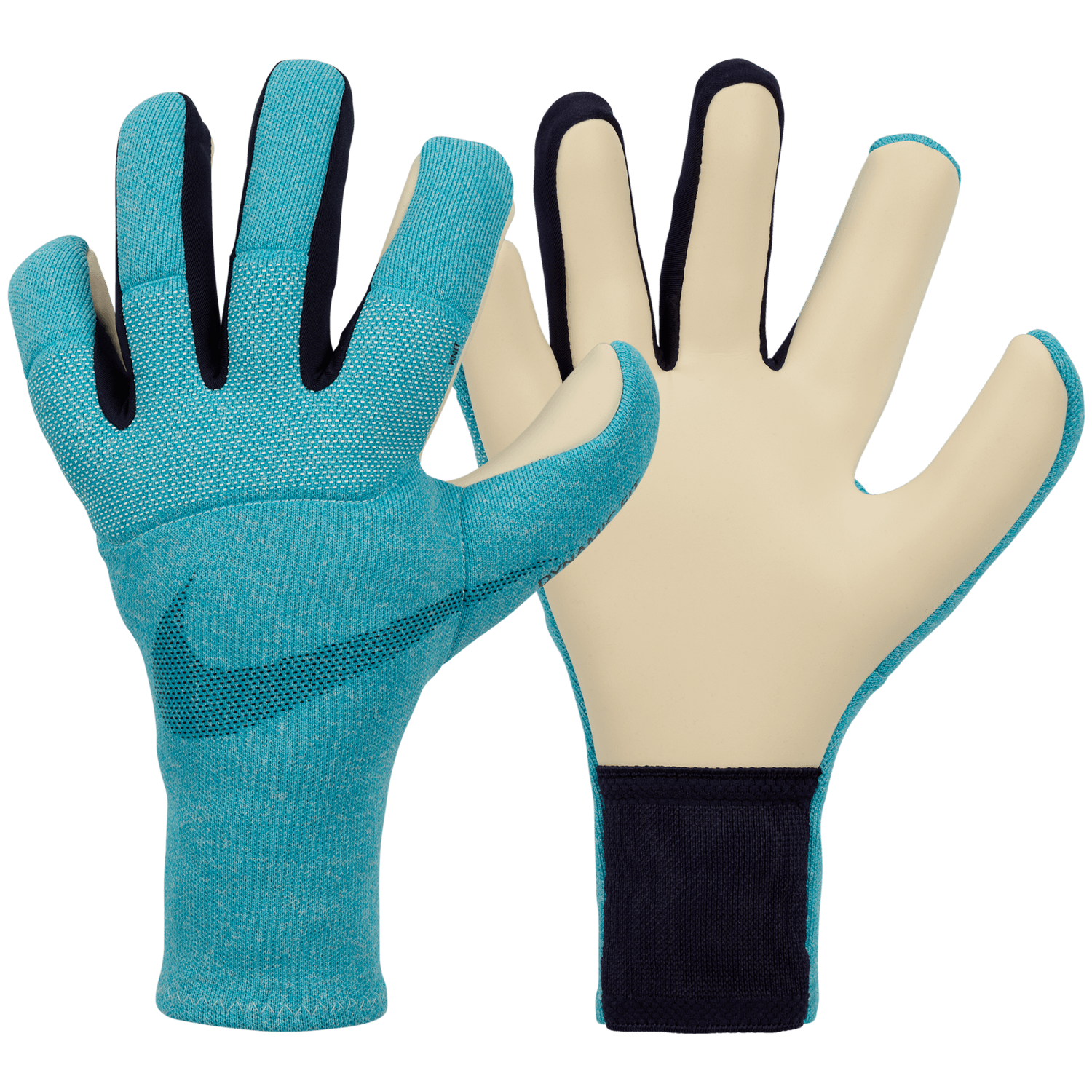 nike Dynamic Fit Goalkeeper Gloves Blue Fury Glacier Blue Blackened Blue