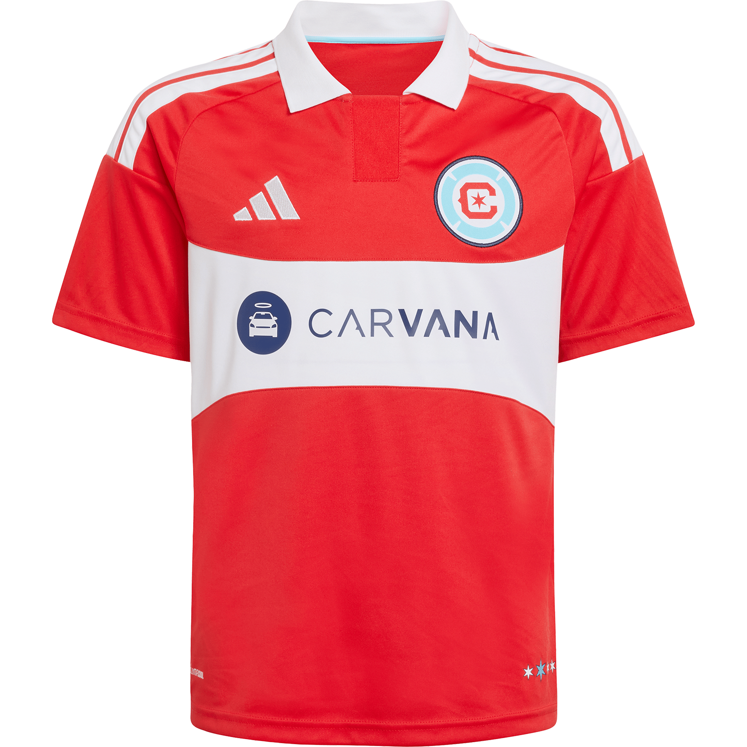 adidas Chicago Fire 2026-27 Youth Home Stadium Jersey
