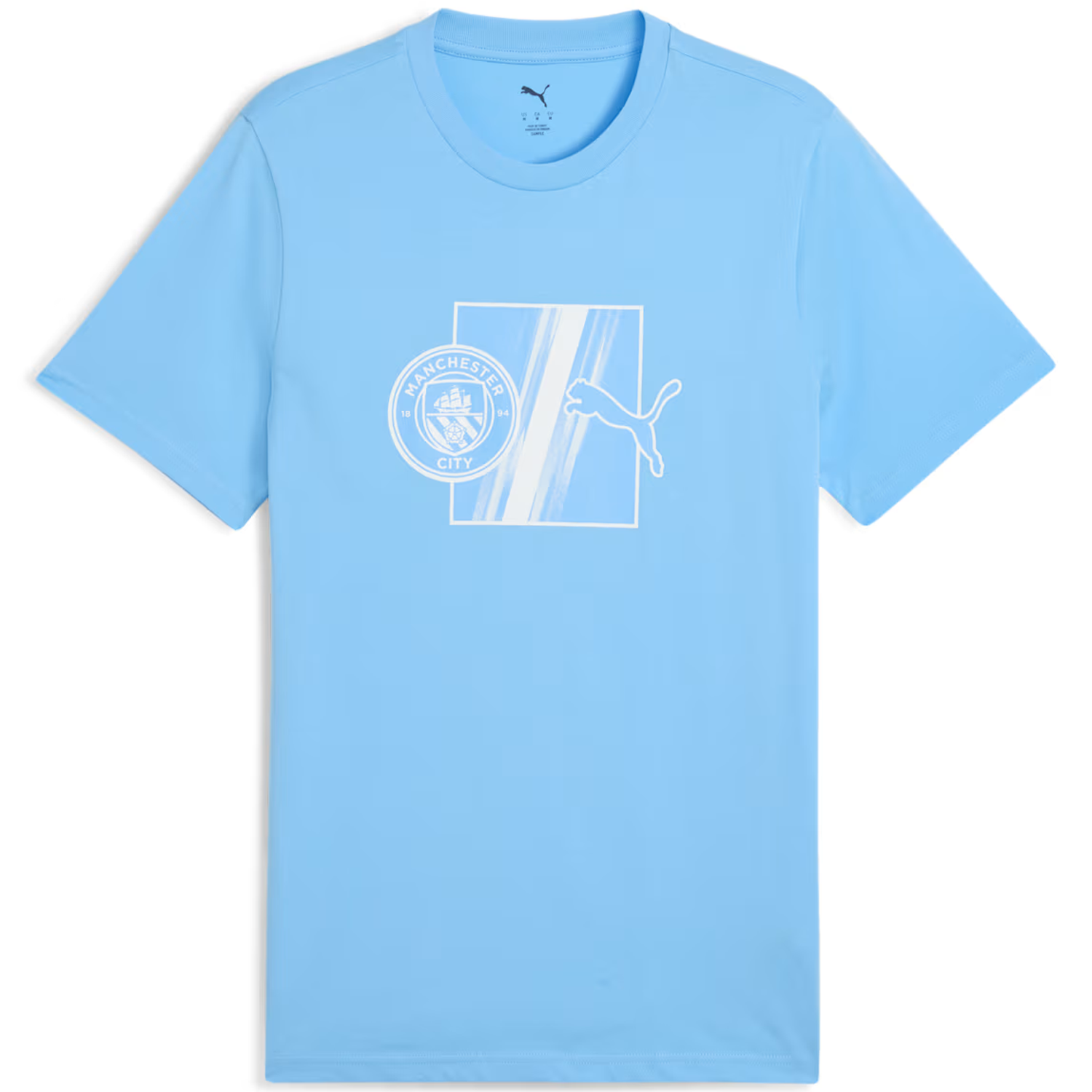 Camiseta gráfica de manga corta Puma Manchester City para hombre