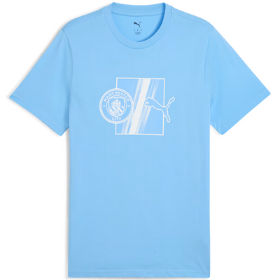 Camiseta gráfica de manga corta Puma Manchester City para hombre