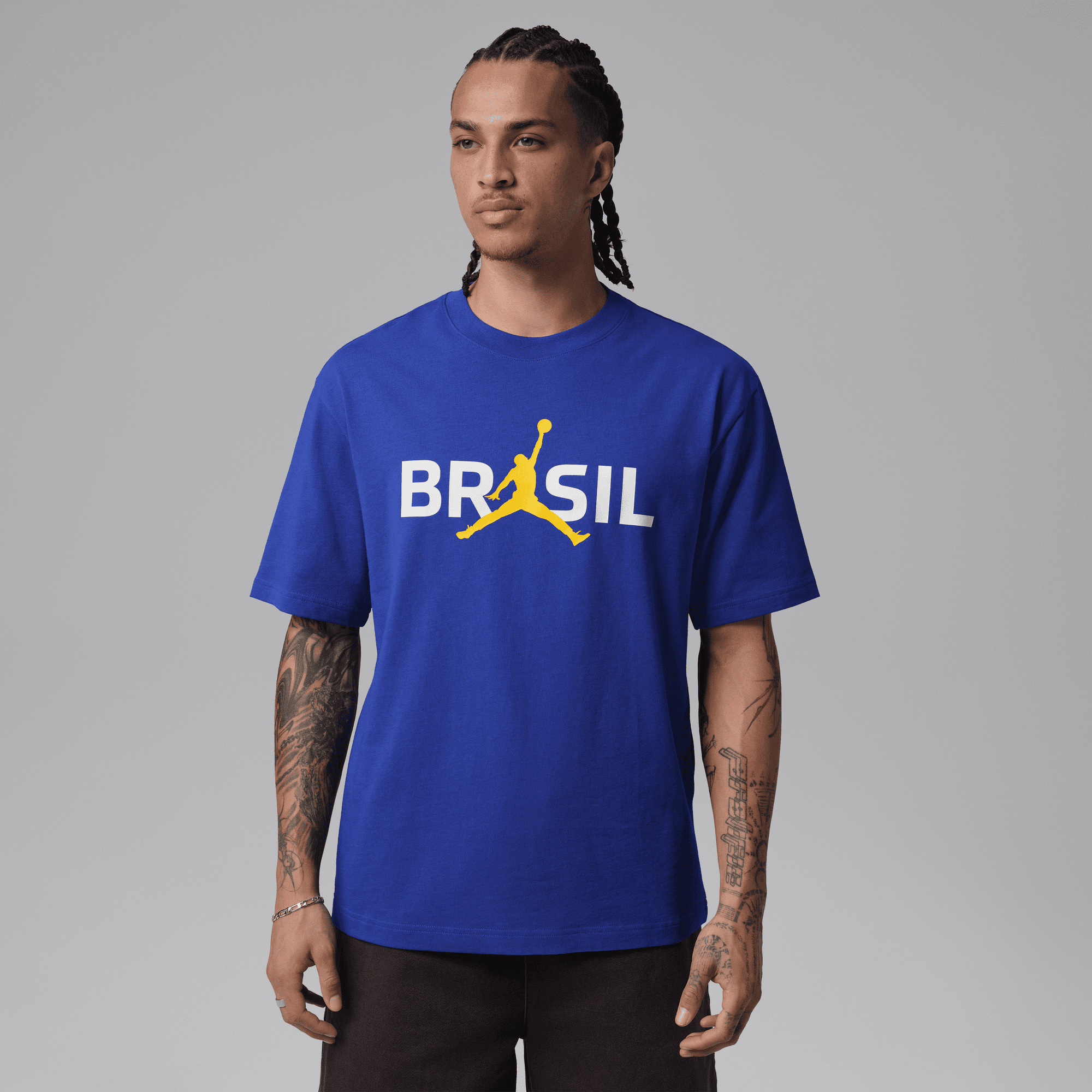 Nike Mens Brazil Jordan 85 Logo Tee