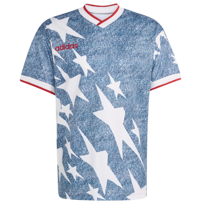 adidas Men's Denim Graphic Jersey - Denim Collection